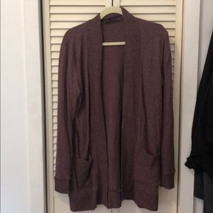 Super Soft purple cardigan